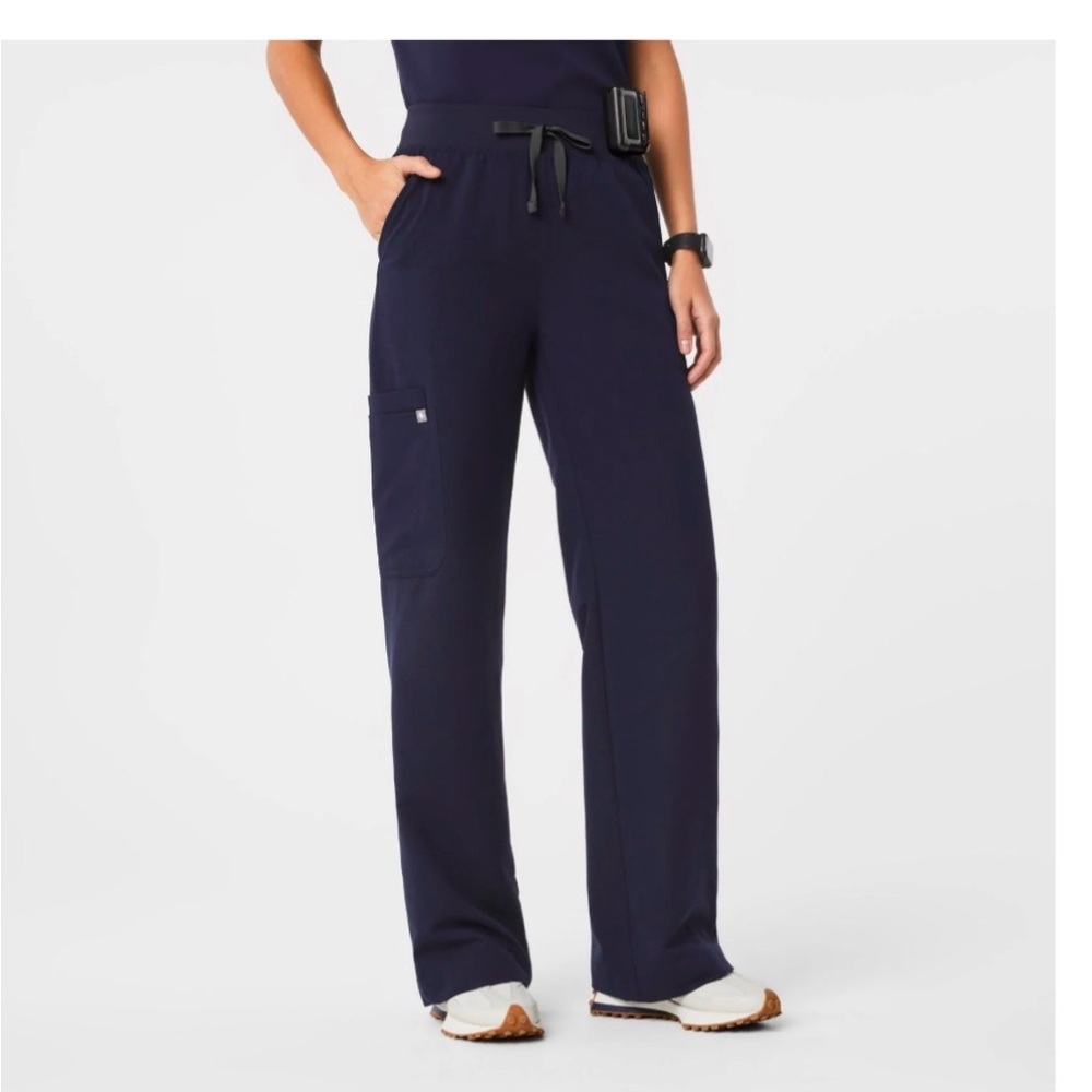Women's Navy Blue Figs Scrub Pants